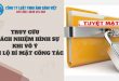 TRUY CỨU TRÁCH NHIỆM HÌNH SỰ KHI VÔ Ý LÀM LỘ BÍ MẬT CÔNG TÁC