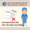 VI PHẠM QUY ĐỊNH VỀ BÁO CÁO CÁC TAI NẠN LAO ĐỘNG SẼ BỊ XỬ PHẠT NHƯ THẾ NÀO?