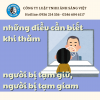 NHỮNG ĐIỀU CẦN BIẾT KHI THĂM NGƯỜI BỊ TẠM GIỮ, NGƯỜI BỊ TẠM GIAM