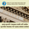 GIẢI QUYẾT TRANH CHẤP VỀ THẨM QUYỀN TRONG TỐ TỤNG HÀNH CHÍNH